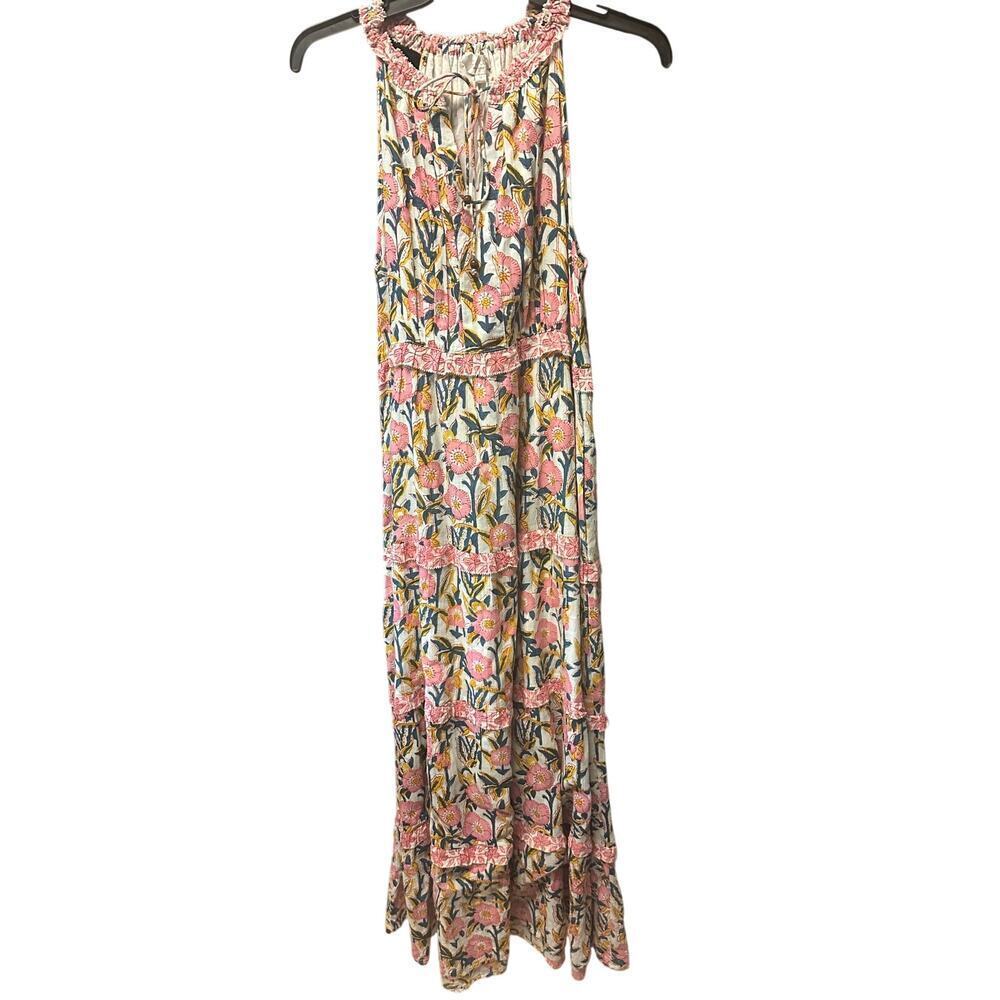 Caroline Constas Floral Maxi Dress Size S